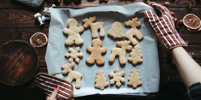 Vánoční perníčky na pekáči