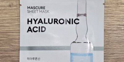 Hydratační pleťová maska s kyselinou hyaluronovou