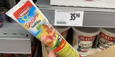 Balení dětské hořčice