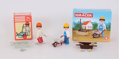 Porovnání první figurky Igráčka s aktuální verzí