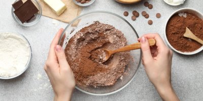 Příprava kakaového těsta