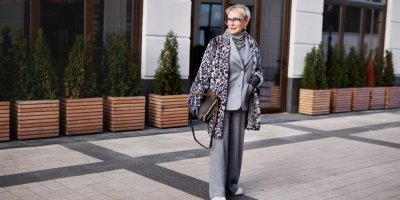 Stylová žena v kabátu