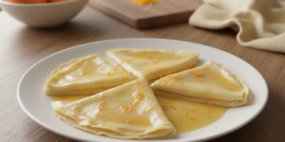 Palačinky na talíři