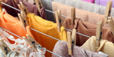 Kolíčky na prádle, které se suší