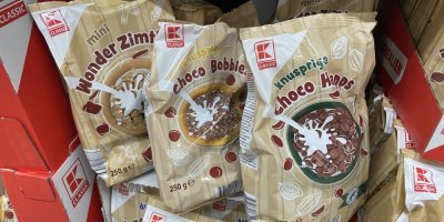 Snídaňové cereálie se značkou K-Classic