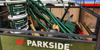 Nářadí a nátěrové barvy značky Parkside