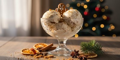 Zmrzlina s perníčkem