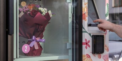 Automat na květiny