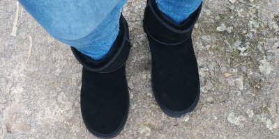 Dámské černé válenky