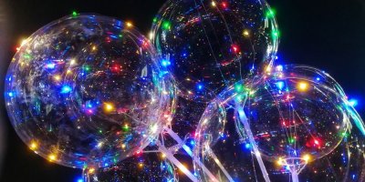 Světelné LED balónky