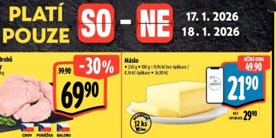 Akční leták Albert platný od 17. do 18. ledna 2026