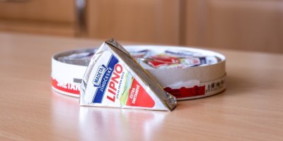 Smetanový sýr značky Madeta