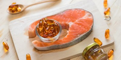 Losos a kapsle vitamínu D