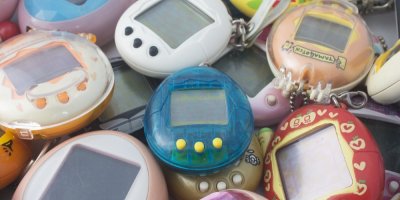 Několik kusů hračky Tamagotchi