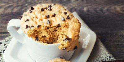 Mug cake ze světlého těsta