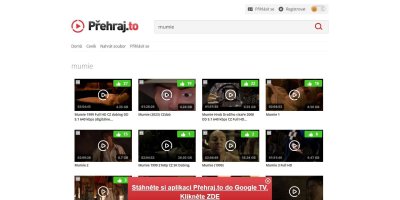 Film Mumie na portálu Přehraj.to
