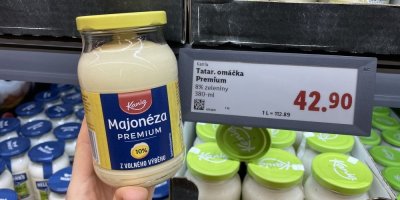 Majonéza v supermarketu