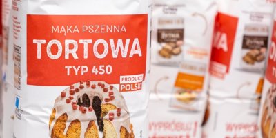 Balení pšeničné mouky z Polska