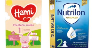 Ministerstvo zdravotnictví varuje před mléky HAMI a NUTRILON