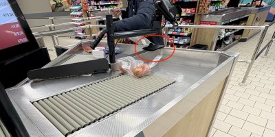 Pokladna supermarketu  