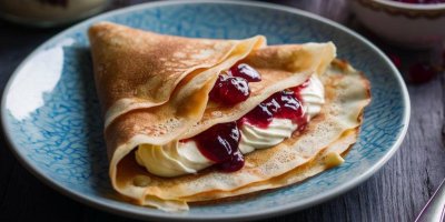 Palačinky s marmeládou
