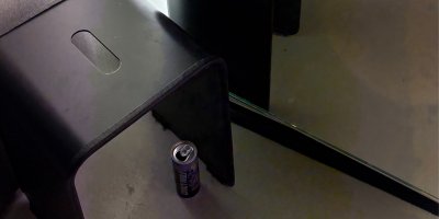 Plechovka ve zkušební kabince