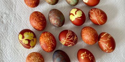 Velikonoční vejce s ornamenty