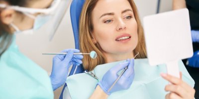 Pacientka u zubařky
