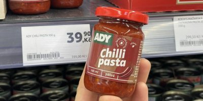 Chilli pasta v supermarketu