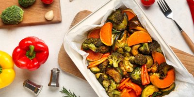 Pečená zelenina v pekáči