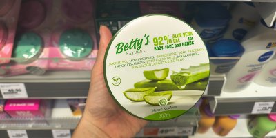 Chladivý gel z aloe vera