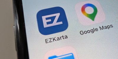 Aplikace EZKarta v mobilu