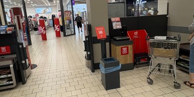 Samoobslužná pokladna v Kauflandu