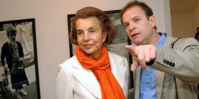  Francouzský fotograf François-Marie Banier představuje svou výstavu Liliane Bettencourt