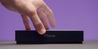 Krabička s iPhonem