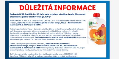 Vaovná cedule Lidl 