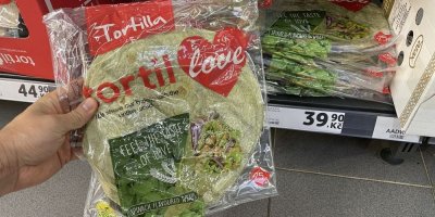 Špenátová tortilla