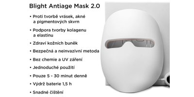 LED maska na obličej a popis produktu