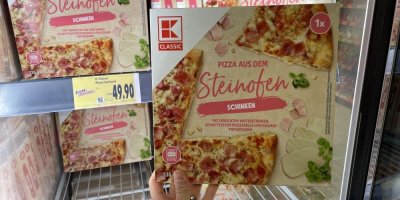 Mražená pizza v Kauflandu