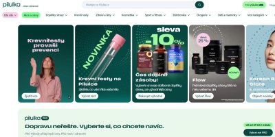 Náhled webu Pilulky