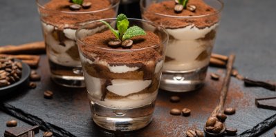 Mini tiramisu ve skleničce