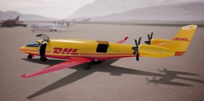 Plně elektrické letadlo společnosti DHL