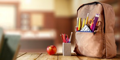 Školní batoh a potřeby