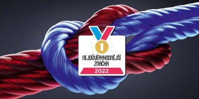 Vizualizace soutěže Důvěryhodné Značky 2022