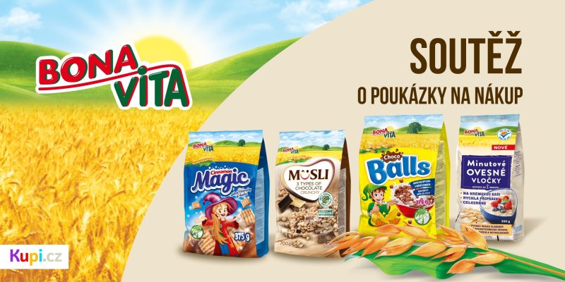 Soutěž o 10 poukázek BONAVITA