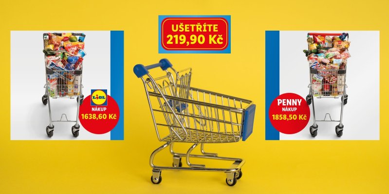 Lidl v nové kampani tvrdí, že jeho ceny jsou nižší než v PENNY