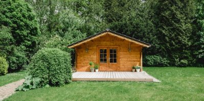 Dřevěný zahradní domek