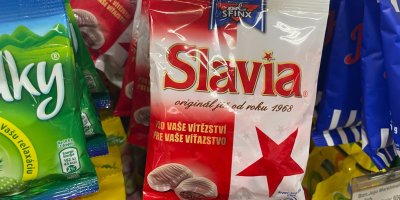 Obaly bonbonů Slavia