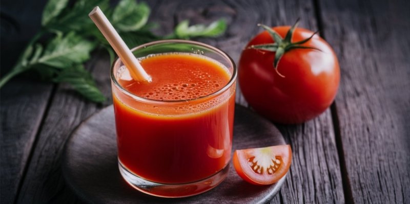Rajčata ze zahrádky využijete na osvěžující letní drink inspirovaný legendární Bloody Mary