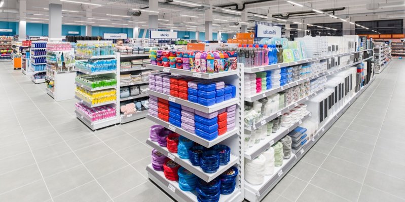 Řetězec, kde průměrná cena produktu nepřesahuje padesát korun, otevírá 73. prodejnu v Česku